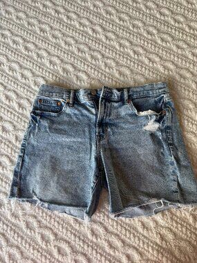 Women's 5" Mid Rise Soft Denim Shorts